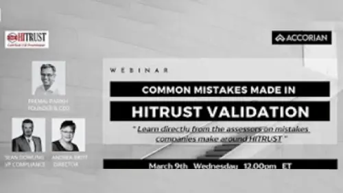 Common Mistakes Made In HITRUST Validation