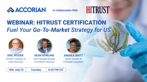 HITRUST CERTIFICATION – To Fuel Your US Health Go-To-Market Strategy