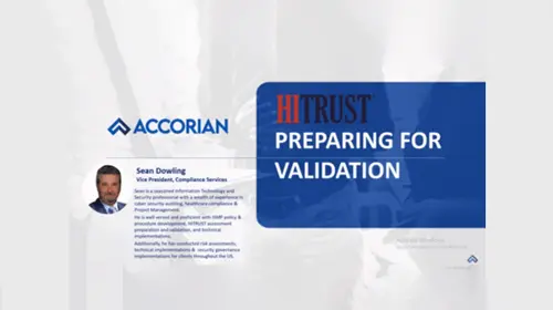 HITRUST – Beyond the Basics by Accorian