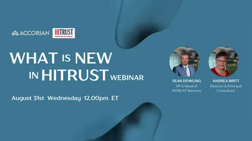 What is New in HITRUST