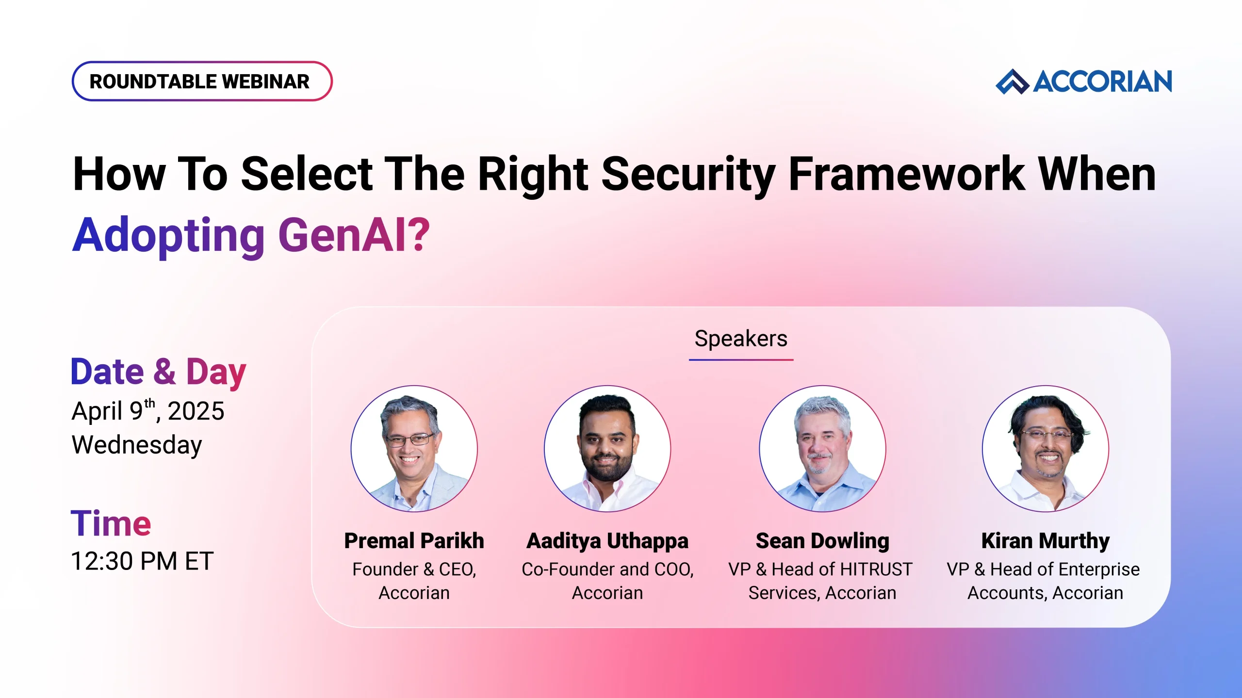 How To Select The Right Security Framework When Adopting GenAI