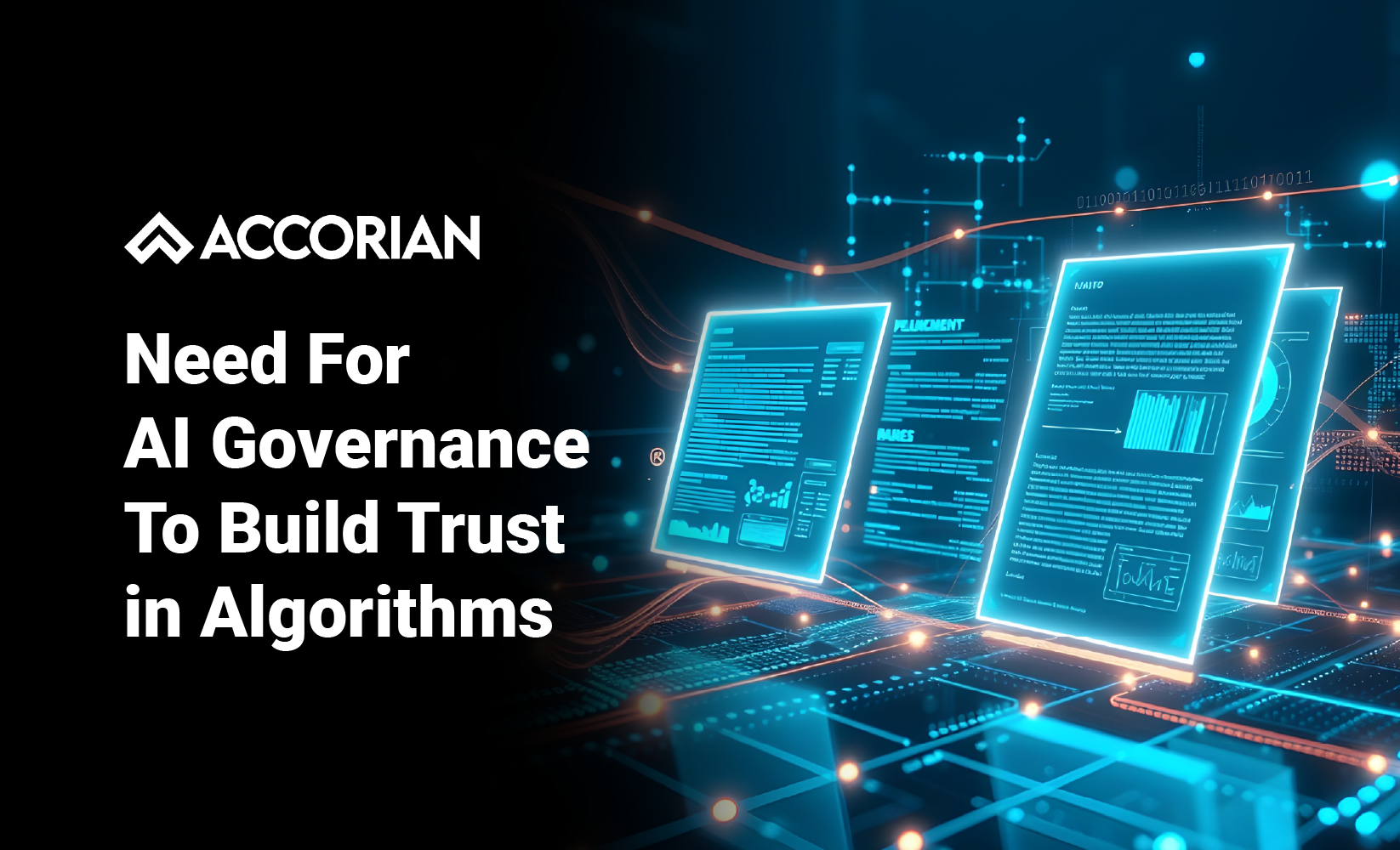 Need For AI Governance To Build Trust in Algorithms